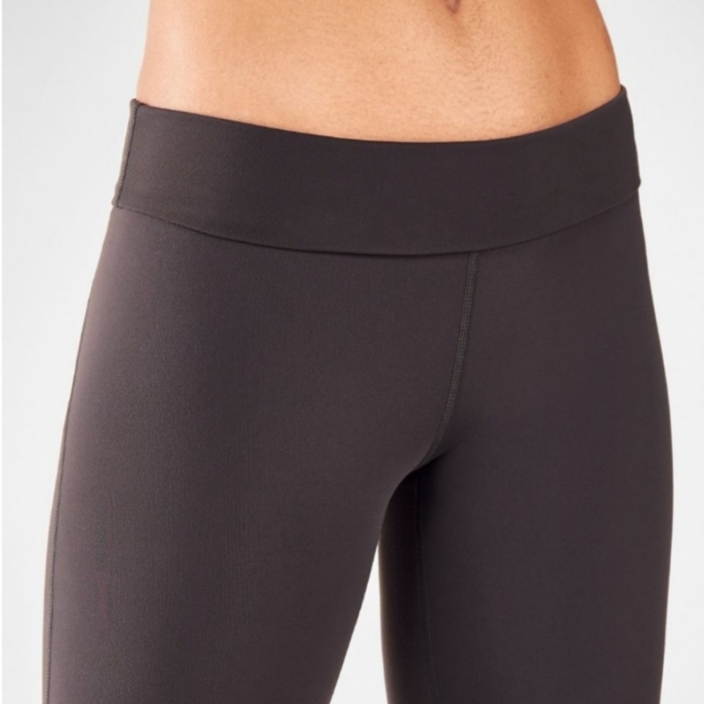 Fabletics Drawstring Leggings, Solid Black - image 4